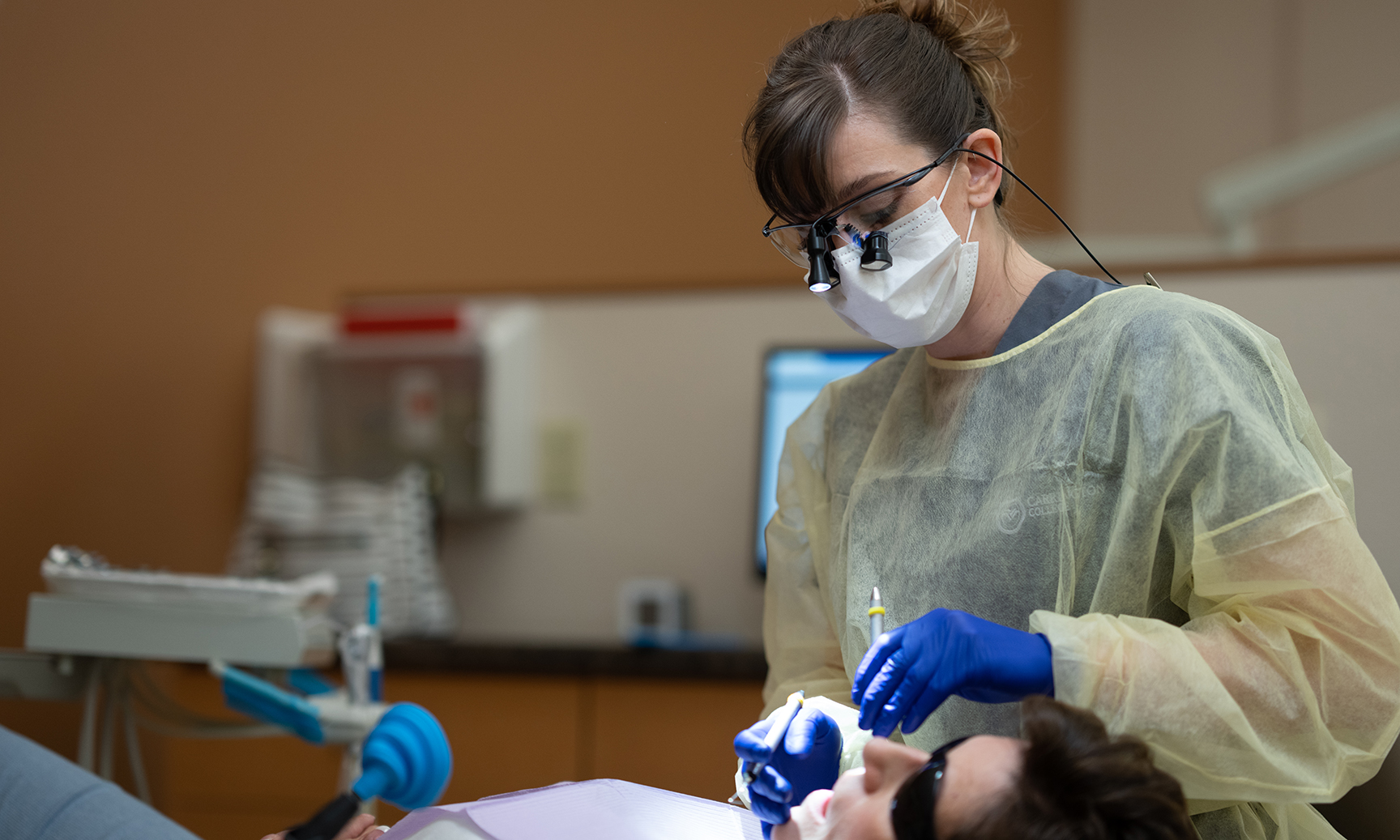 Carrington College Dental Hygiene Student