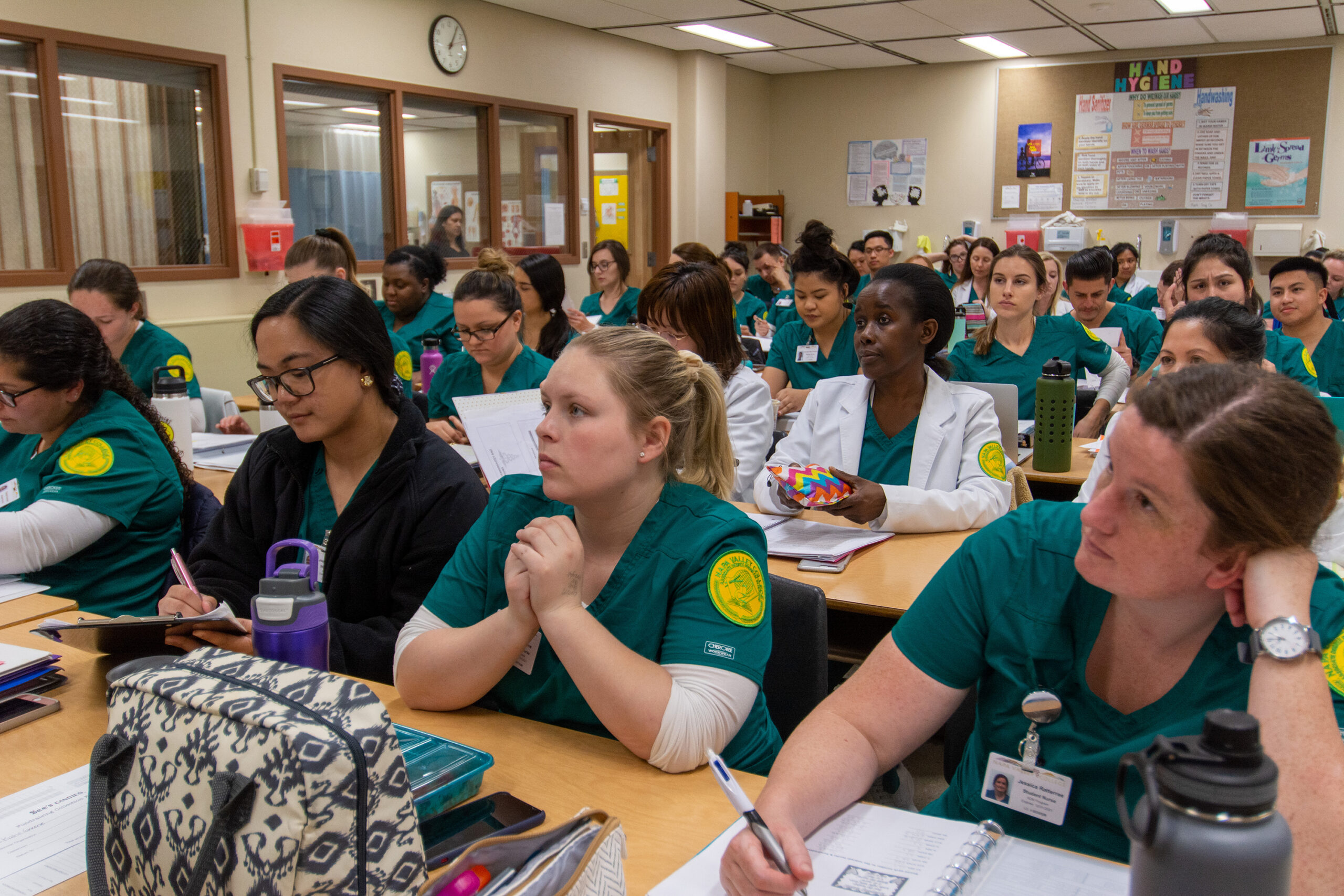 Napa Valley College Health and Human Services Students