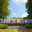 College of the Redwoods Campus Sign