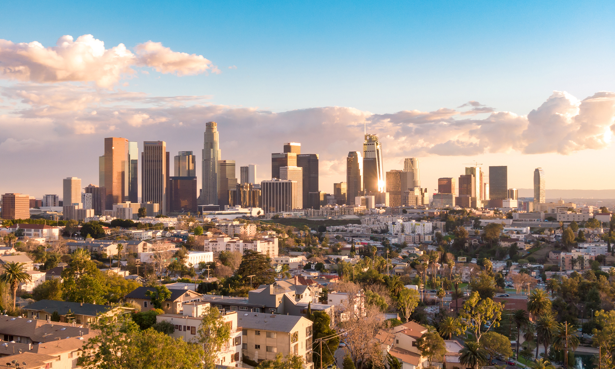 Los Angeles, CA skyline