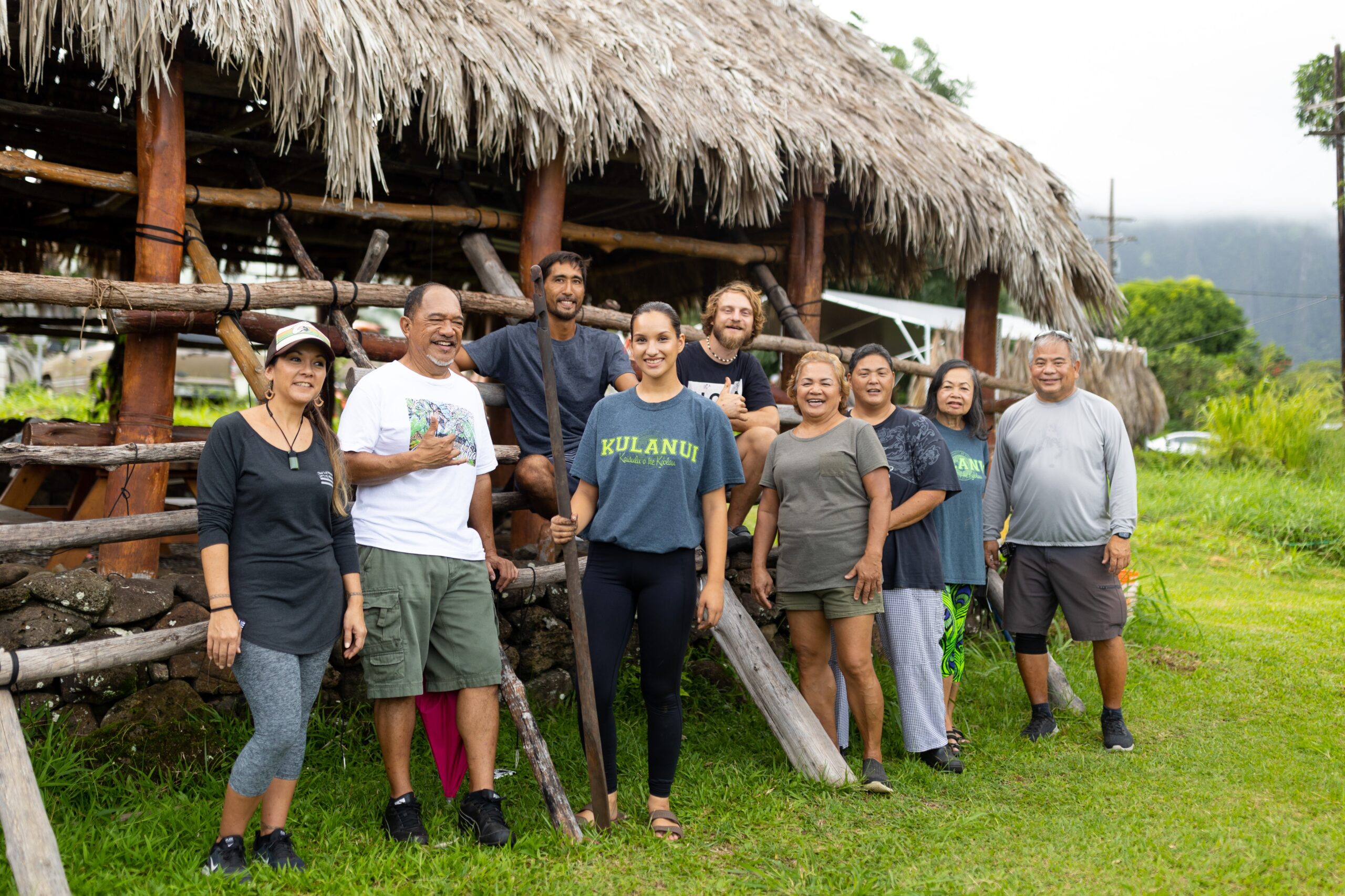 Sustainable Agriculture Student, Moani Freitas, at Windward Community College